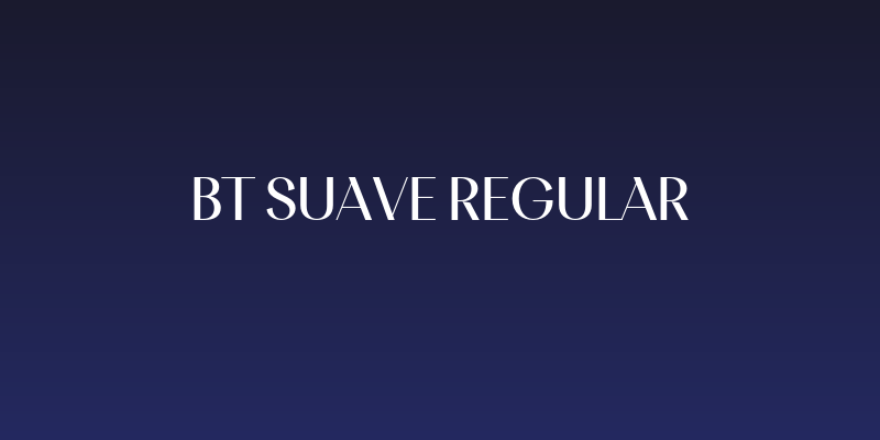 BT Suave Regular Social Header