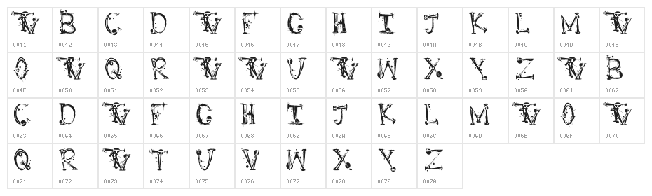 BT TRIAL VERSION Day7 BBA  TRIAL VERSION Character Map