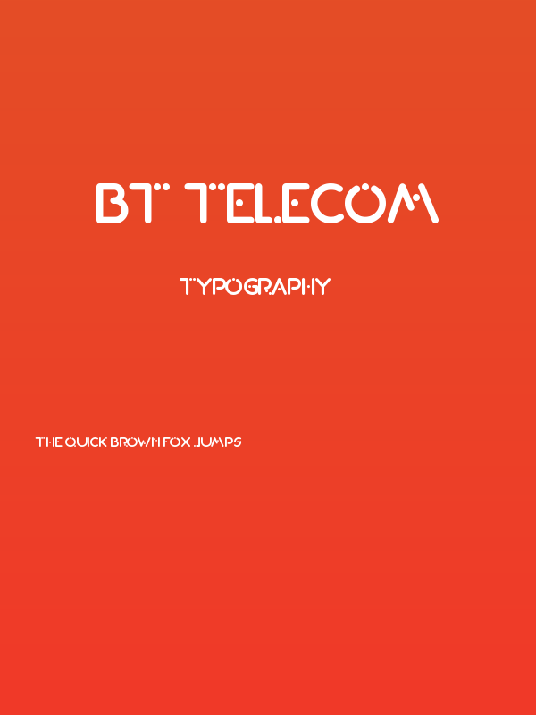 BT Telecom Poster