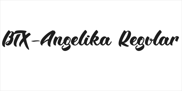 BTX-Angelika Regular Logo