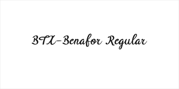 BTX-Benafor Regular Logo