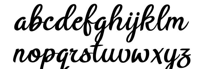 BTX-Benafor Regular Font LOWERCASE