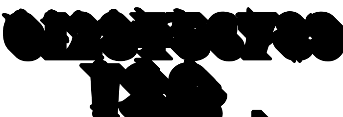 BTX-Chaos-Made-Shadow Regular Font OTHER CHARS