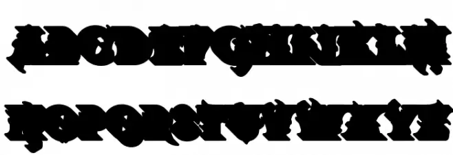 BTX-Chaos-Made-Shadow Regular Шрифта ВЕРХНИЙ