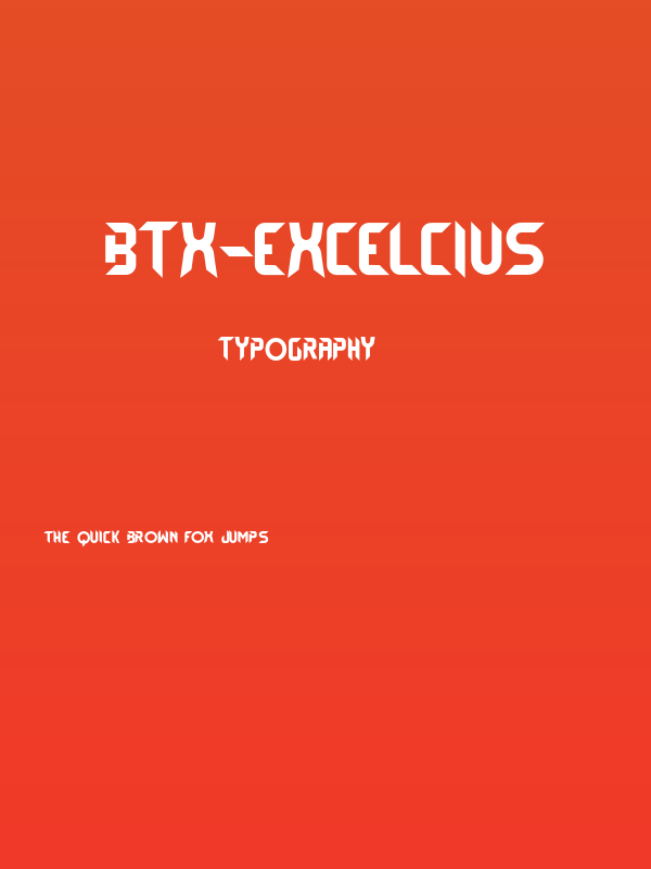 BTX-EXCELCIUS Poster