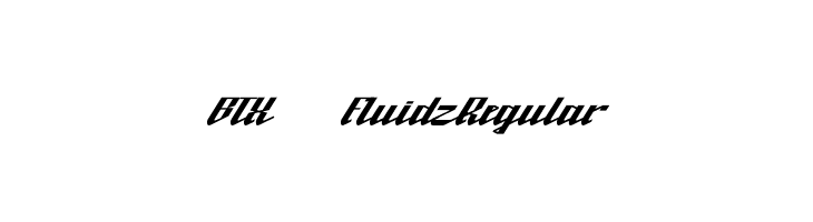 BTX-Fluidz Regular  Fuentes Gratis Descargar
