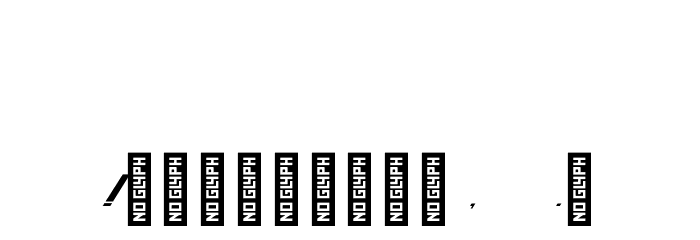 BTX-Fluidz Regular Font OTHER CHARS