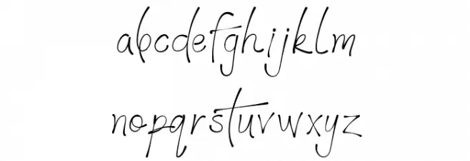 BTX-GILTHER फ़ॉन्ट लोअरकेस