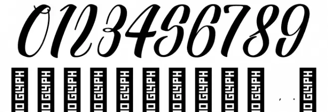 BTX-LINDAS Regular Font OTHER CHARS