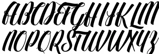 BTX-LINDAS Regular Schriftart Groß