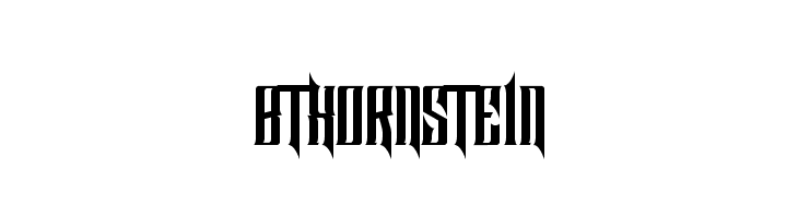 BTX ORNSTEIN  Frei Schriftart Herunterladen