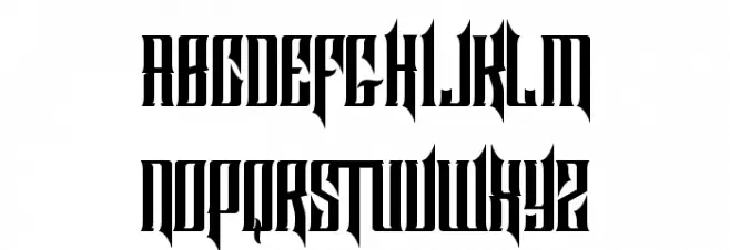 BTX ORNSTEIN 字体 大写