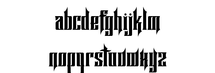 BTX ORNSTEIN Font LOWERCASE