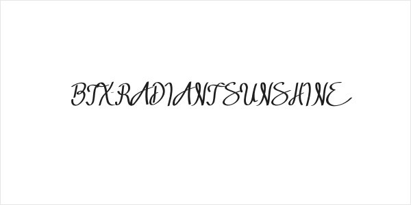 BTX-RADIANT SUNSHINE Logo