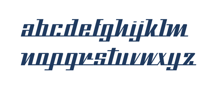 BTX The Bee Line Regular Lowercase