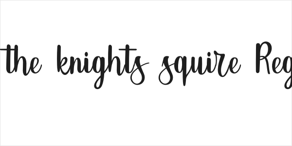 BTX-the-knights-squire Regular Logo