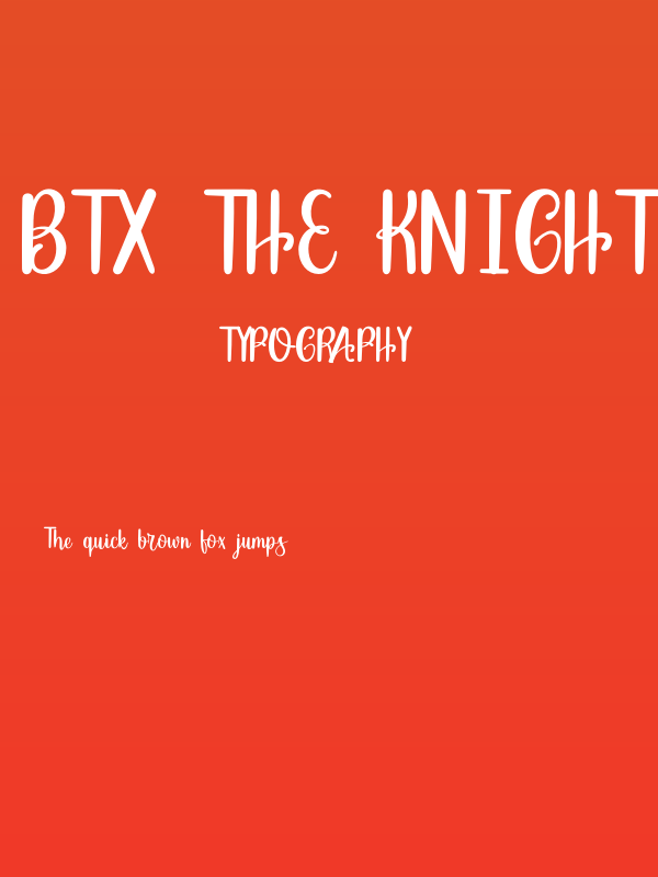 BTX-the-knights-squire Regular Poster