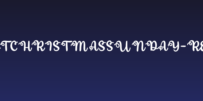 BtChristmasSunday-Reg Social Header