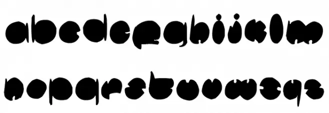 BUB Font LOWERCASE