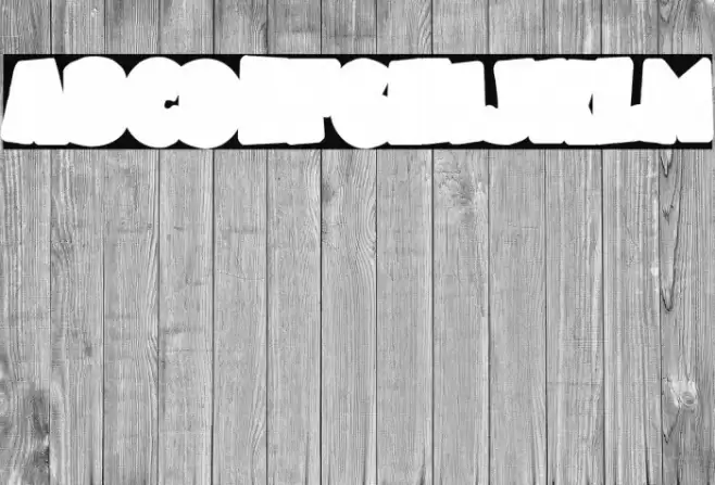 BUBBLEGUM 2 BACKGROUND Regular Font examples