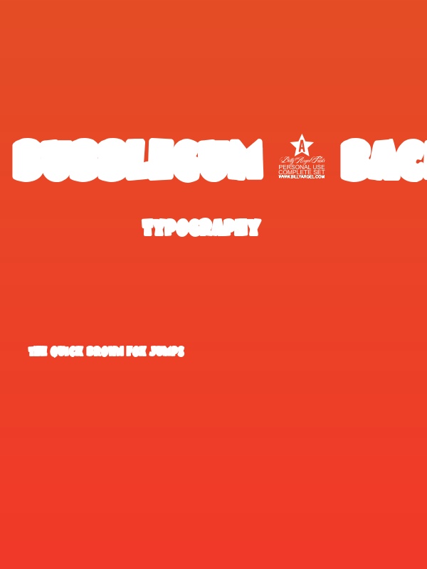 BUBBLEGUM 2 BACKGROUND Regular Poster