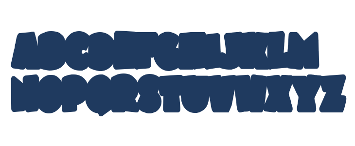 BUBBLEGUM 2 BACKGROUND Regular Lowercase