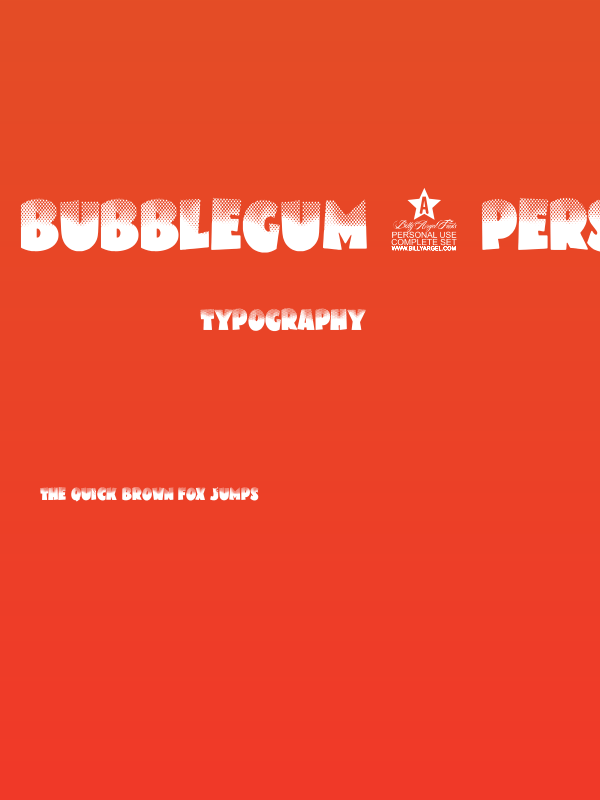 BUBBLEGUM 2 PERSONAL USE Regular Poster