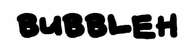 BUBBLEH  免费字体下载