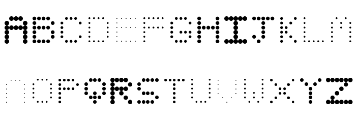 BUBBLISH Regular Font LOWERCASE