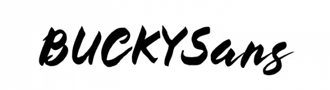 BUCKY Sans  नि: शुल्क फ़ॉन्ट्स डाउनलोड