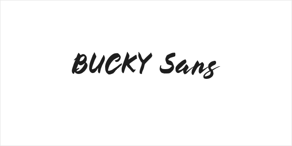 BUCKY Sans Logo
