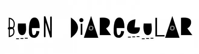 BUEN DIARegular  Fuentes Gratis Descargar