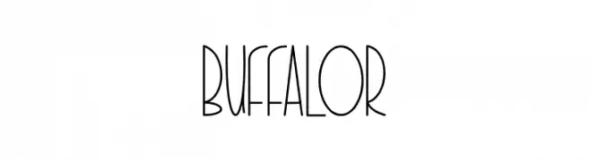 BUFFALOR  Скачать бесплатные шрифты