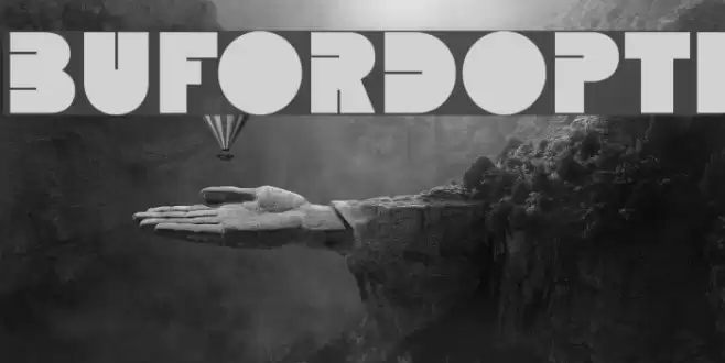 BUFORDOpti Font examples