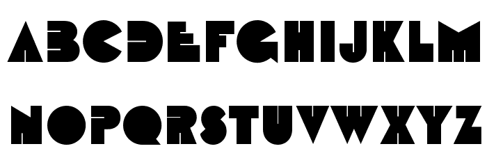 BUFORDOpti Font LOWERCASE