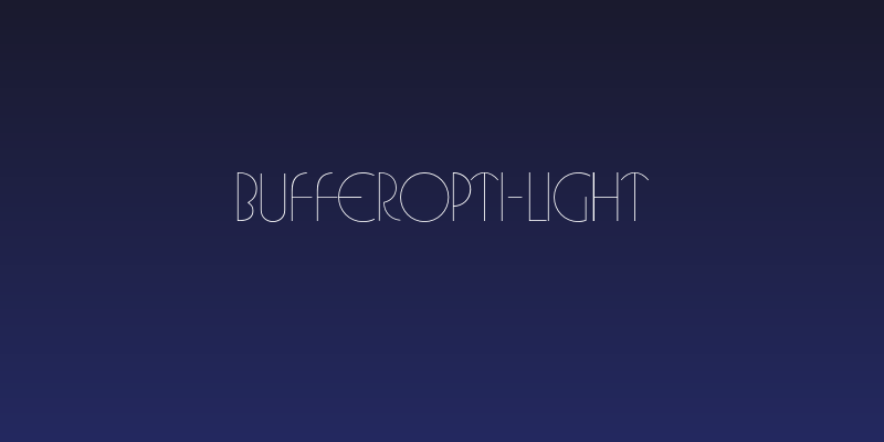 BUFferOpti-Light Social Header
