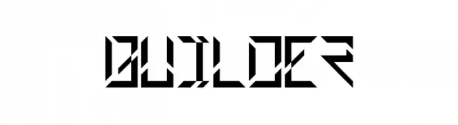 BUILDER  baixar fontes gratis