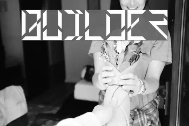 BUILDER Font examples