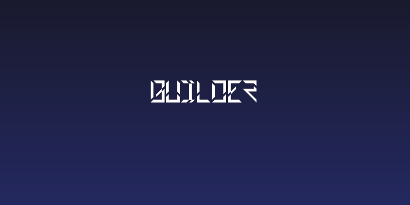 BUILDER Social Header