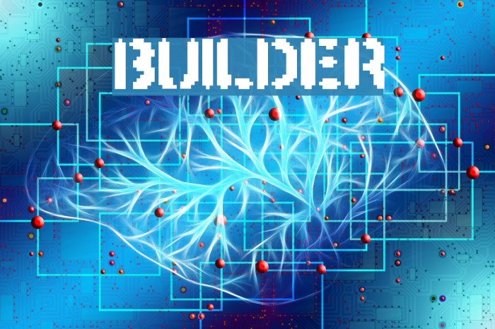 BUILDER Font examples