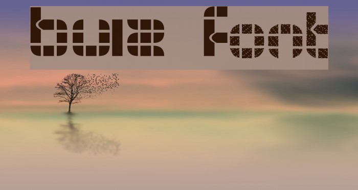BUIS Font examples