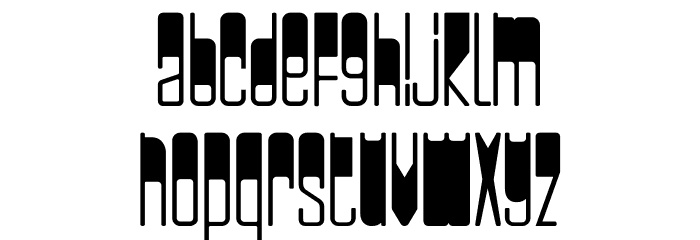 BULKY BOOK Polices MINUSCULES