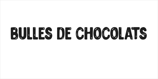 BULLES DE CHOCOLATS Logo