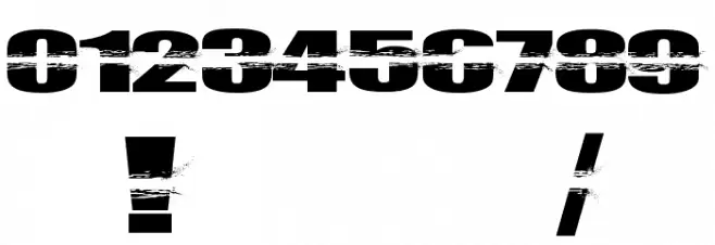 BULLETCAMPUS> Font OTHER CHARS