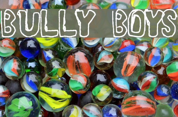 BULLY BOYS Font examples