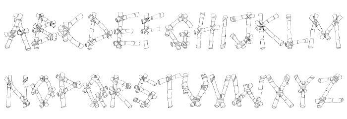 BULOH INN II Font LOWERCASE