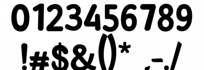 BUNCH BONARIE Font OTHER CHARS