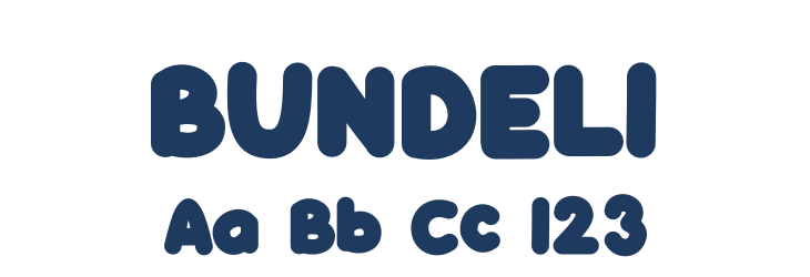 BUNDEL1 Font Preview