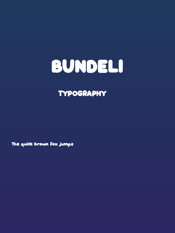 BUNDEL1 Poster