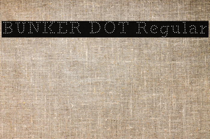 BUNKER DOT Regular Example 3